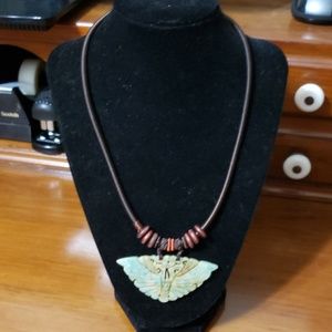 Butterfly Necklace Fits Up to 18"